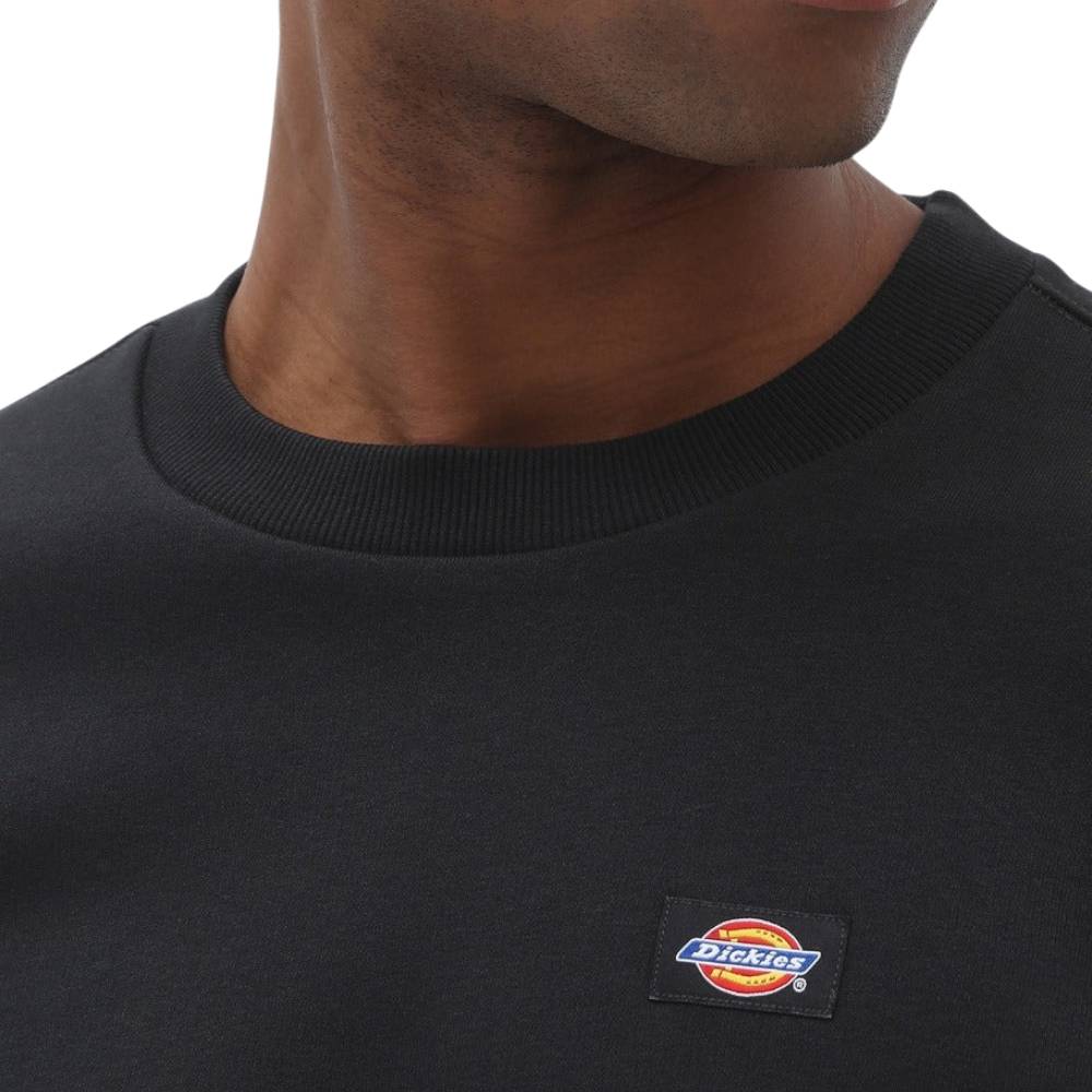 Dickies felpa nera OAKPORT DK0A4XCEBLK Felpe Dickies