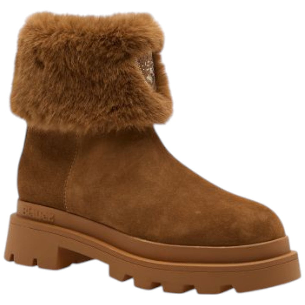BLAUER stivaletti in suede Cognac art. F5KIMMEL10 Sneakers Blauer
