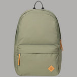 Timberland backpack da 22 litri con tasche frontale in tonalità verde con dettagli in cuoio