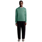 Lyle & Scott pullover merino verde KN2110VC Maglieria Lyle & Scott
