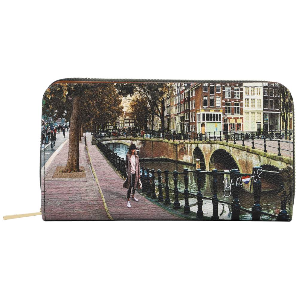 YNot portafoglio grande AMSTERDAM BRIDGE YES372F6 Portafogli YNot