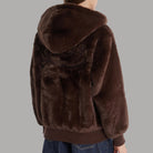 Guess giacca pelliccia marrone Lucrezia W5BL66 W3890 A11R - Prodotti di Classe