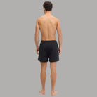 Jack & Jones Costume da Bagno Uomo Regular Fit con Tasche e Coulisse nero senza fantasia