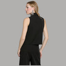 Blusa Relish gessata con fiocco