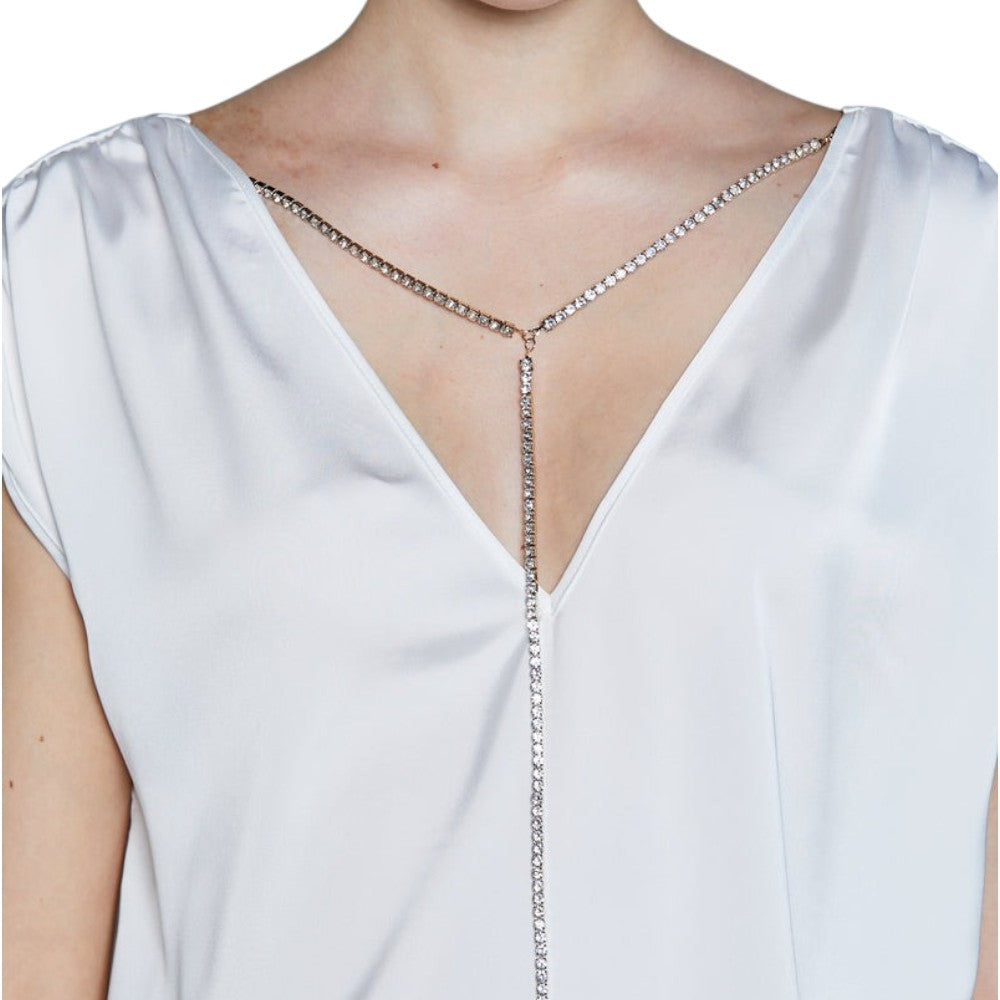 Relish blusa bianca DOSERMANAS RCP2503009016 Camicie Relish