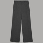 Vero Moda Texas pantaloni straight pant in grigio con texture diagonale