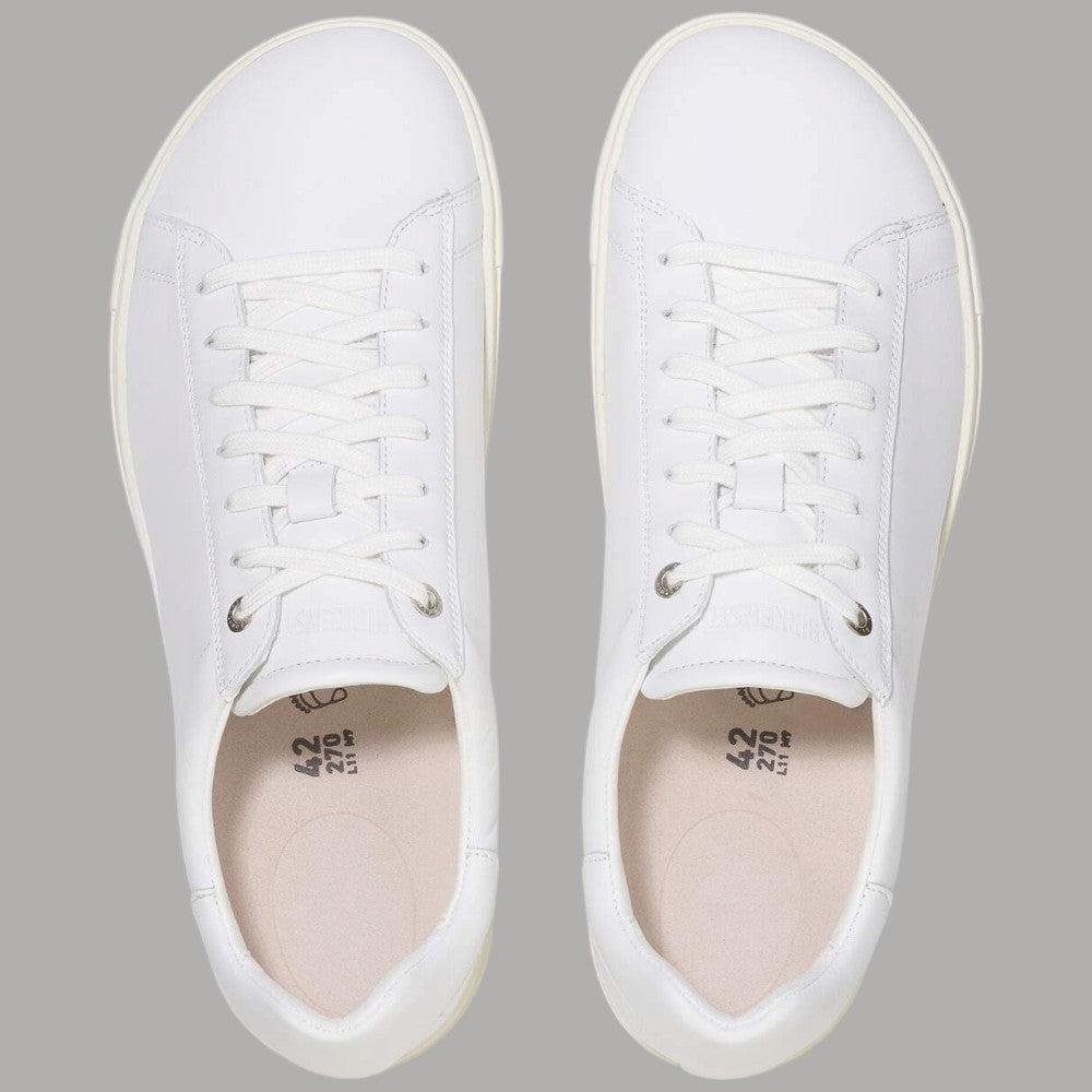 Birkenstock sneakers bianche Bend Low in vera pelle