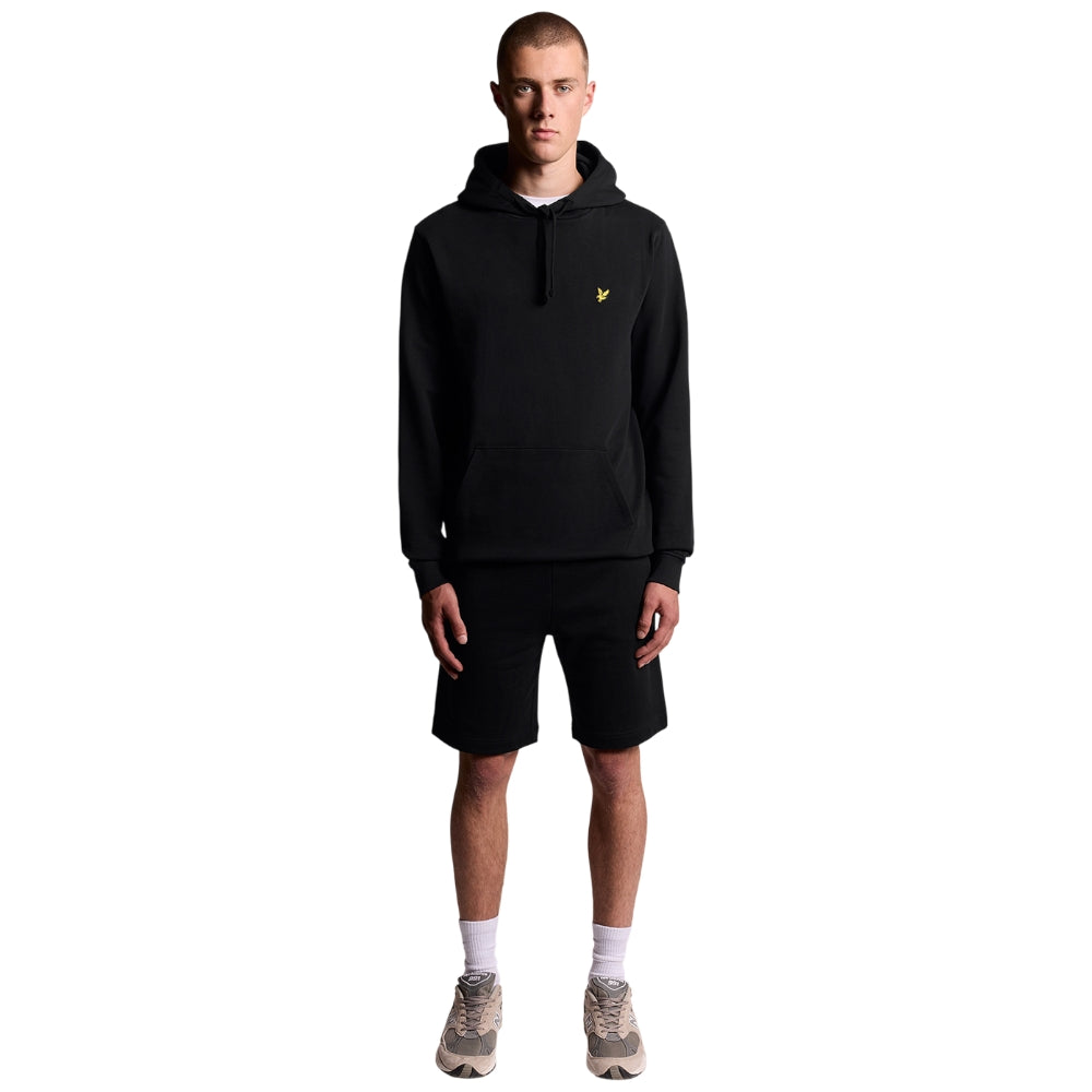 Lyle & Scott felpa nera con cappuccio ML416VOG Felpe Lyle & Scott