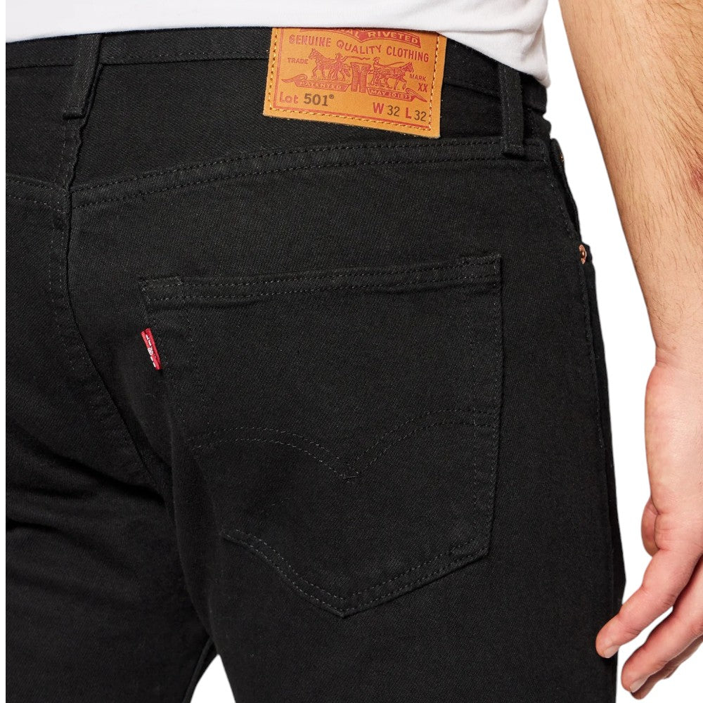 Levi's 501 jeans nero da uomo ORIGINAL FIT 005011650 Jeans LEVI'S