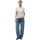 Vero Moda t-shirt bianca con taschino art. Kaia 10322565 T-shirt Vero Moda