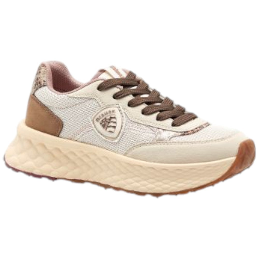 BLAUER sneakers da donna CREAM/BROWN art. F5LYNN01/PYT Sneakers Blauer