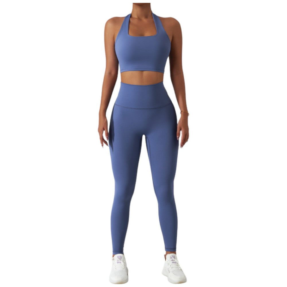 Sei G panta leggings blu elasticizzato fitnes SEIGS001 Pantaloni SEI G