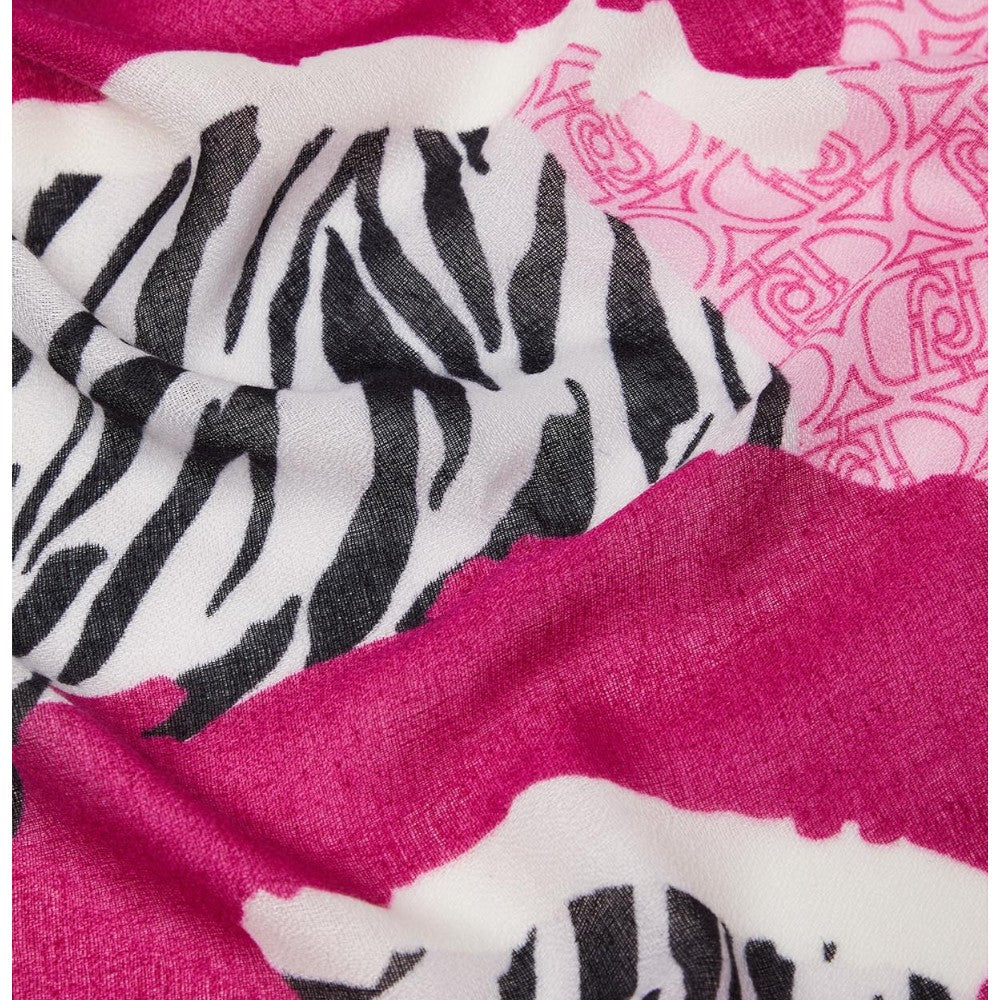 Liu Jo sciarpa stola fuxia cm 70x180 Baby Zebra 2F4105T0300 Sciarpe Liu Jo