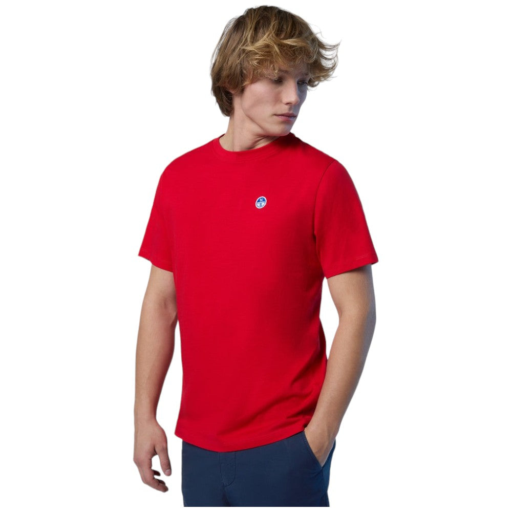 North Sails t-shirt rossa basic 692970 T-shirt North Sails