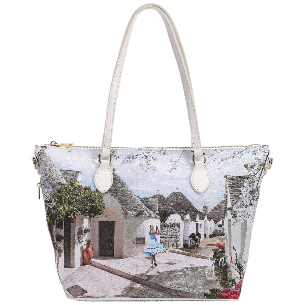 YNot borsa shopping media Alice in Trulli YES396S4 Borse YNot