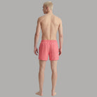 Jack & Jones Costume da Bagno Uomo Maui Magic Swim stampa magica Regular Fit, rosa coral