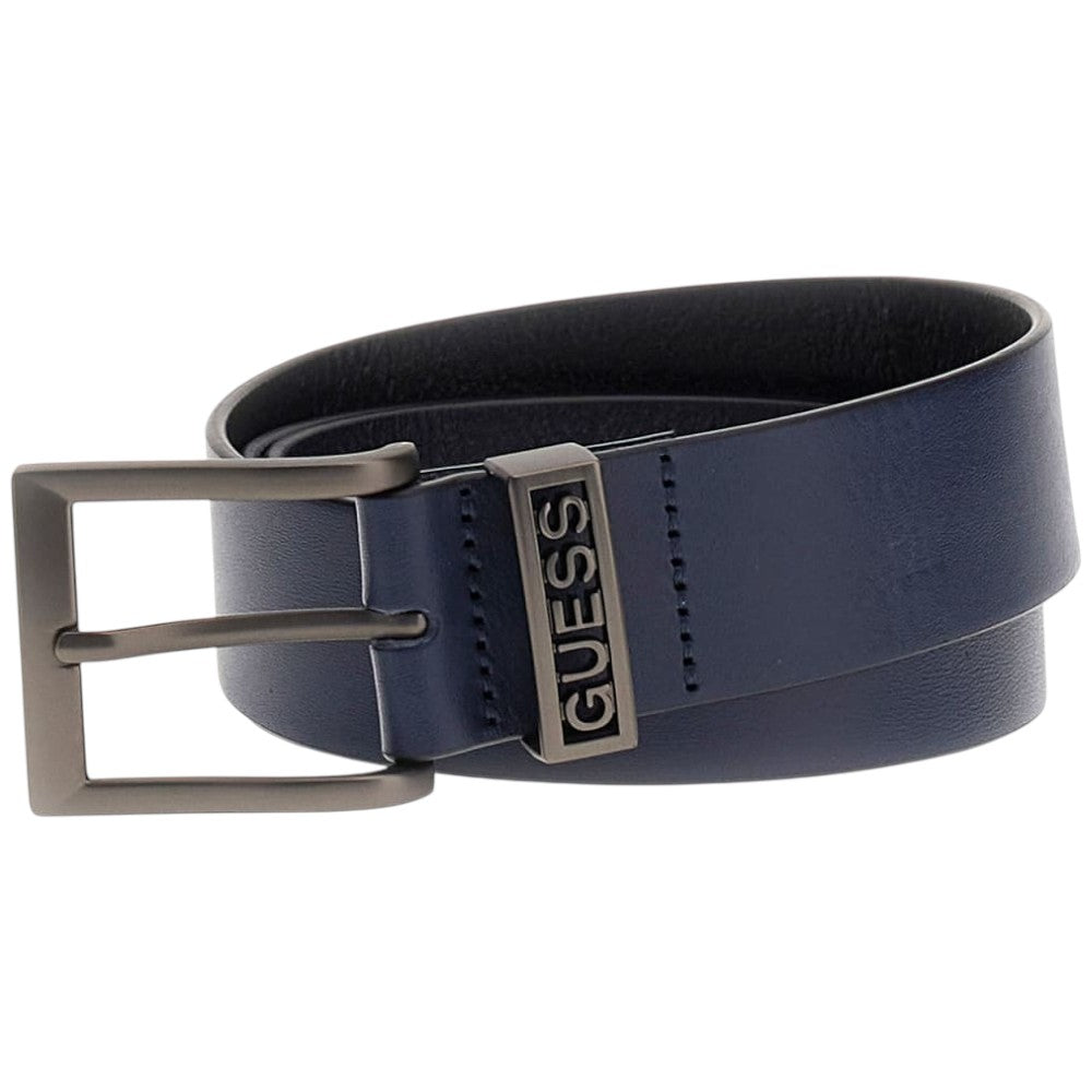 Guess cintura blu in pelle M5RZ02 L0VW0 G75N Cinture Guess