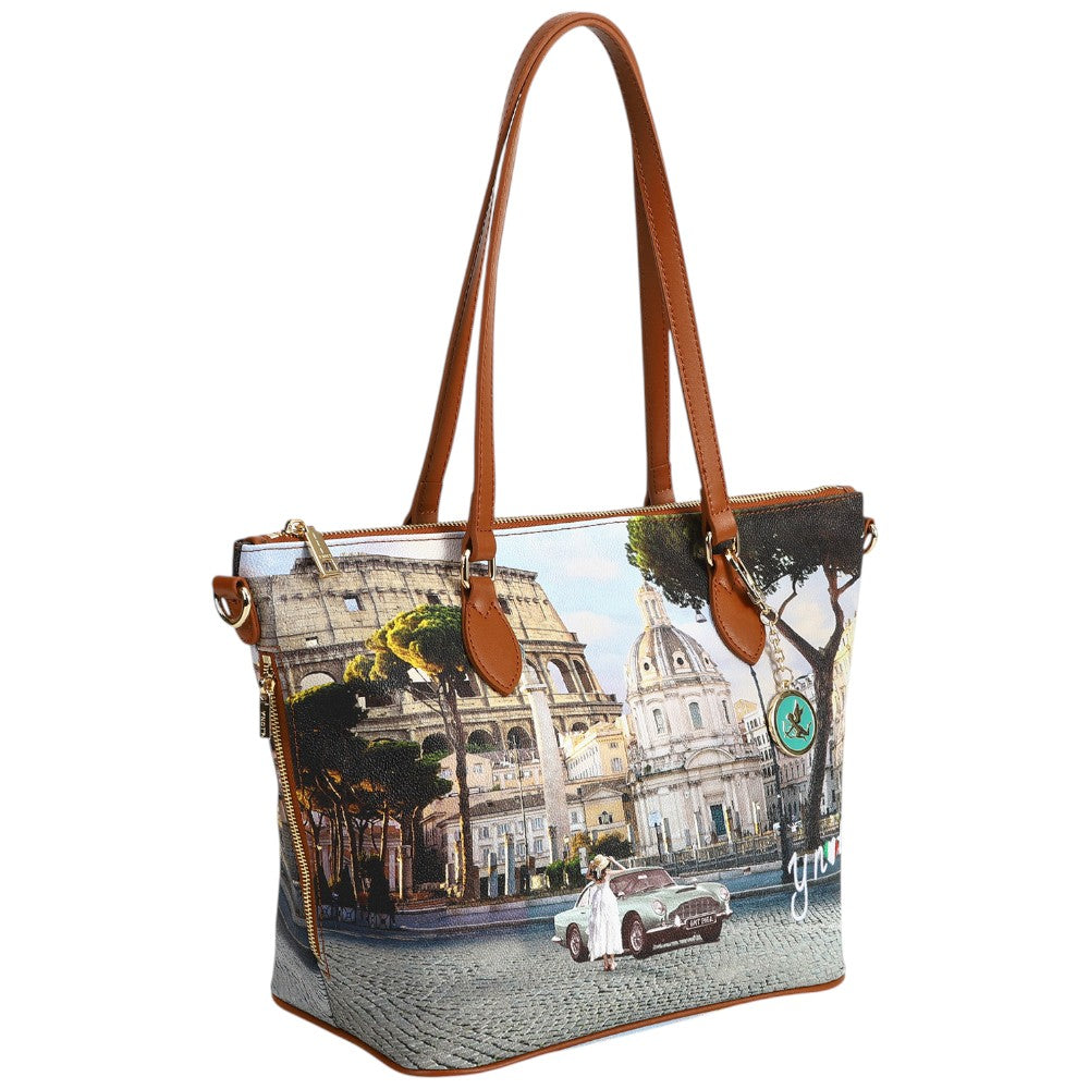 YNot borsa shopping media Roma Imperial YES396S4 Borse YNot
