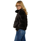 Relish giacca ecopelliccia marrone MARILA RDA2505006062 Giubbini Relish