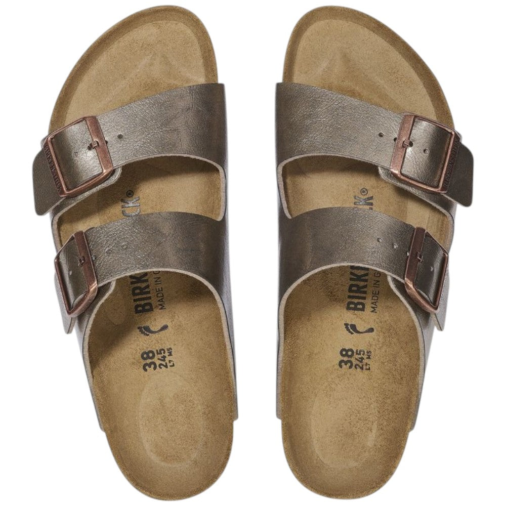 Ciabatte Birkenstock Arizona graceful taupe, Birko Flor 1029439 Ciabatte Birkenstock