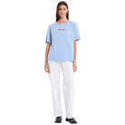 Guess Jeans t-shirt celeste W5RI48 K8HM0 G7CP T-shirt Guess Jeans
