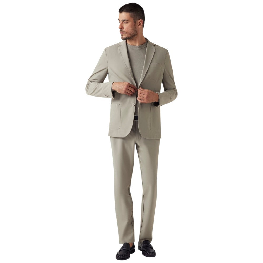 Guess giacca tortora blazer monopetto Tyron M5RN09 WGUP2 A90N Guess