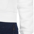 Guess felpa bianca cappuccio mini logo GJ W4YQ04 KC811 G011 Felpe Guess Jeans