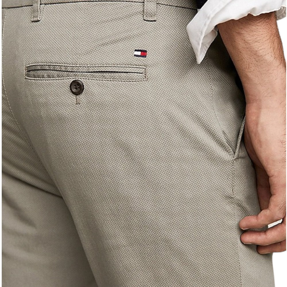 Tommy Hilfiger pantalone chino grigio Bleecker MW0MW33937 Pantaloni Tommy Hilfiger