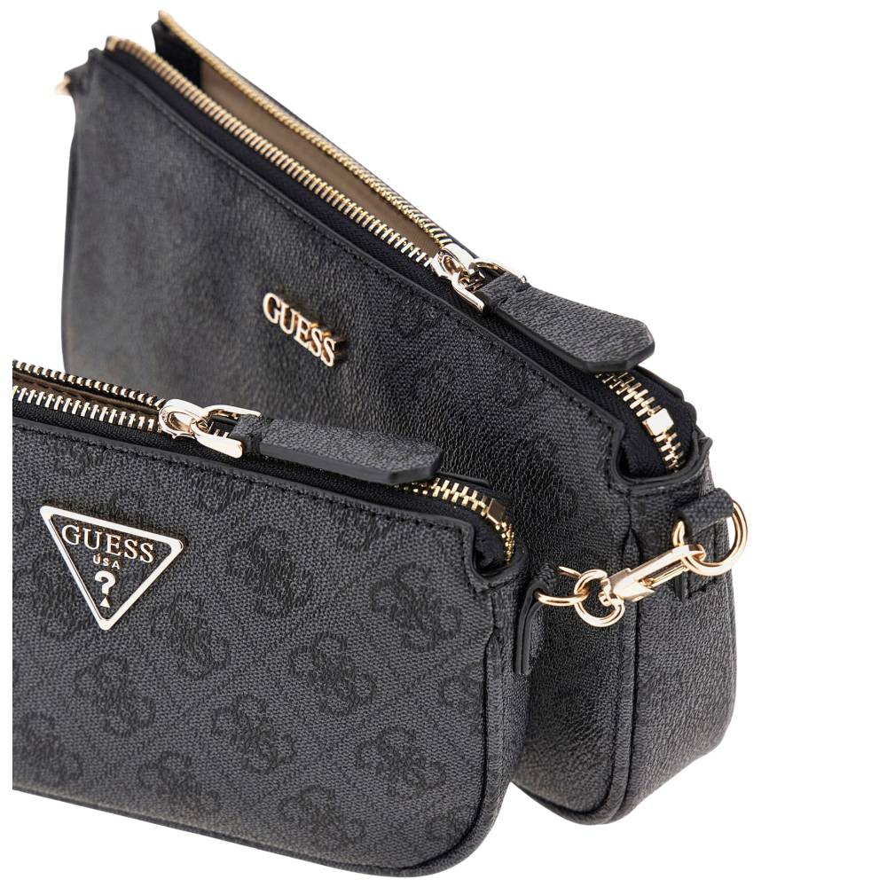 Guess Mini tracolla nera Noelle 4G logo NOELLE II HWBG96 72710 CLO Borse Guess