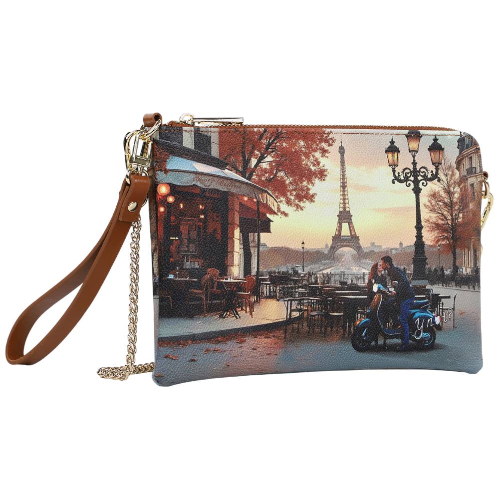 YNot tracolla piatta KISSES FROM PARIS YES384F6 Borse YNot