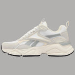 Reebok Scarpe donna running Charge Run bianco grigio con dettagli in mesh e cuscinetti sulla suola
