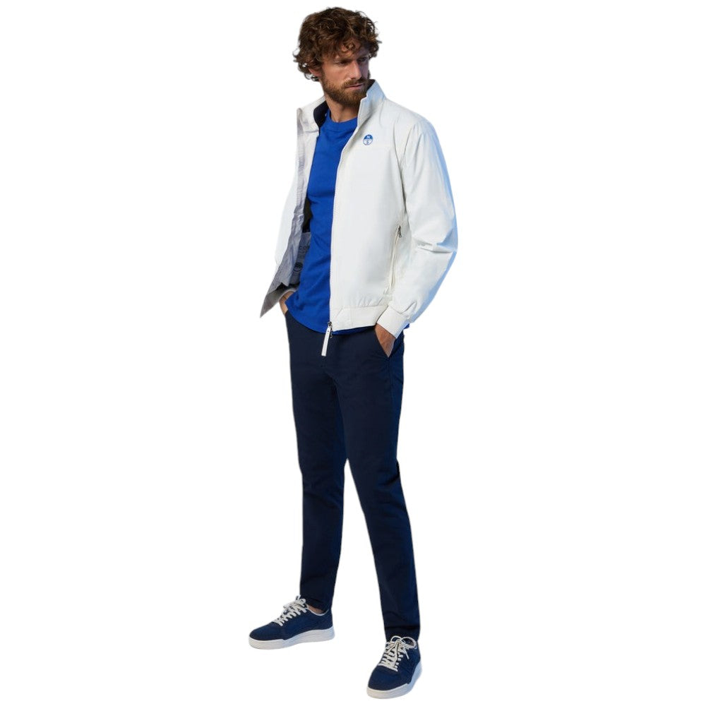 North Sails giacca giubbino bianco primaverile Sailor 2.0 603274 Giubbini North Sails