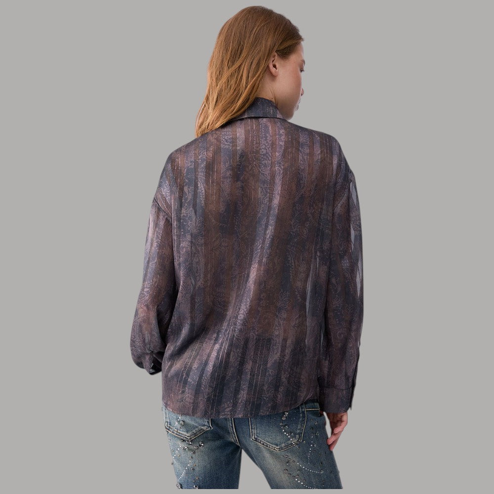 Camicia Liu Jo a stampa digitale, vista sul retro