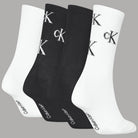 Calvin Klein 4 paia di calzini da donna in gift box con logo metallico