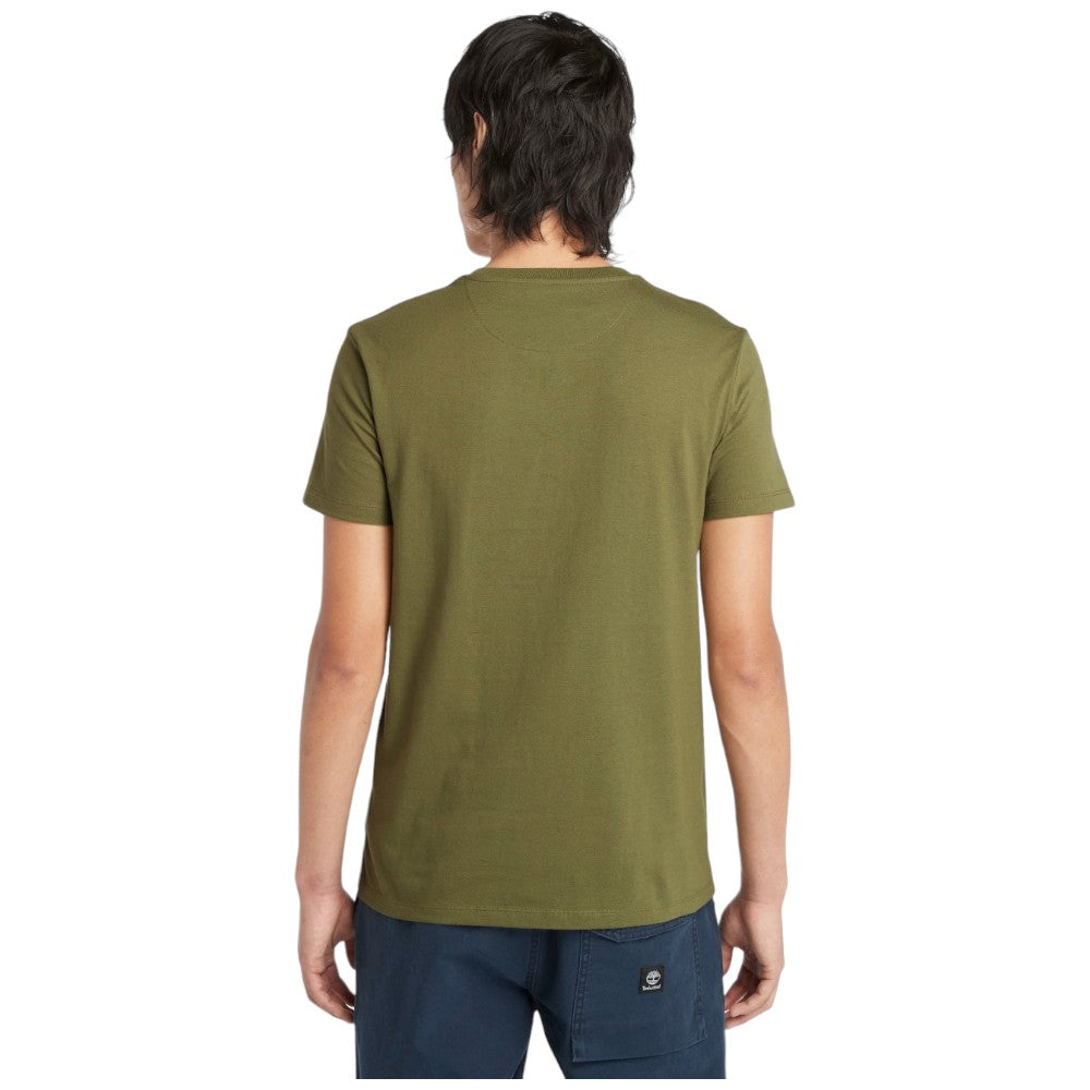 Timberland t-shirt dustan river verde TB0A2BPREG5 T-shirt Timberland