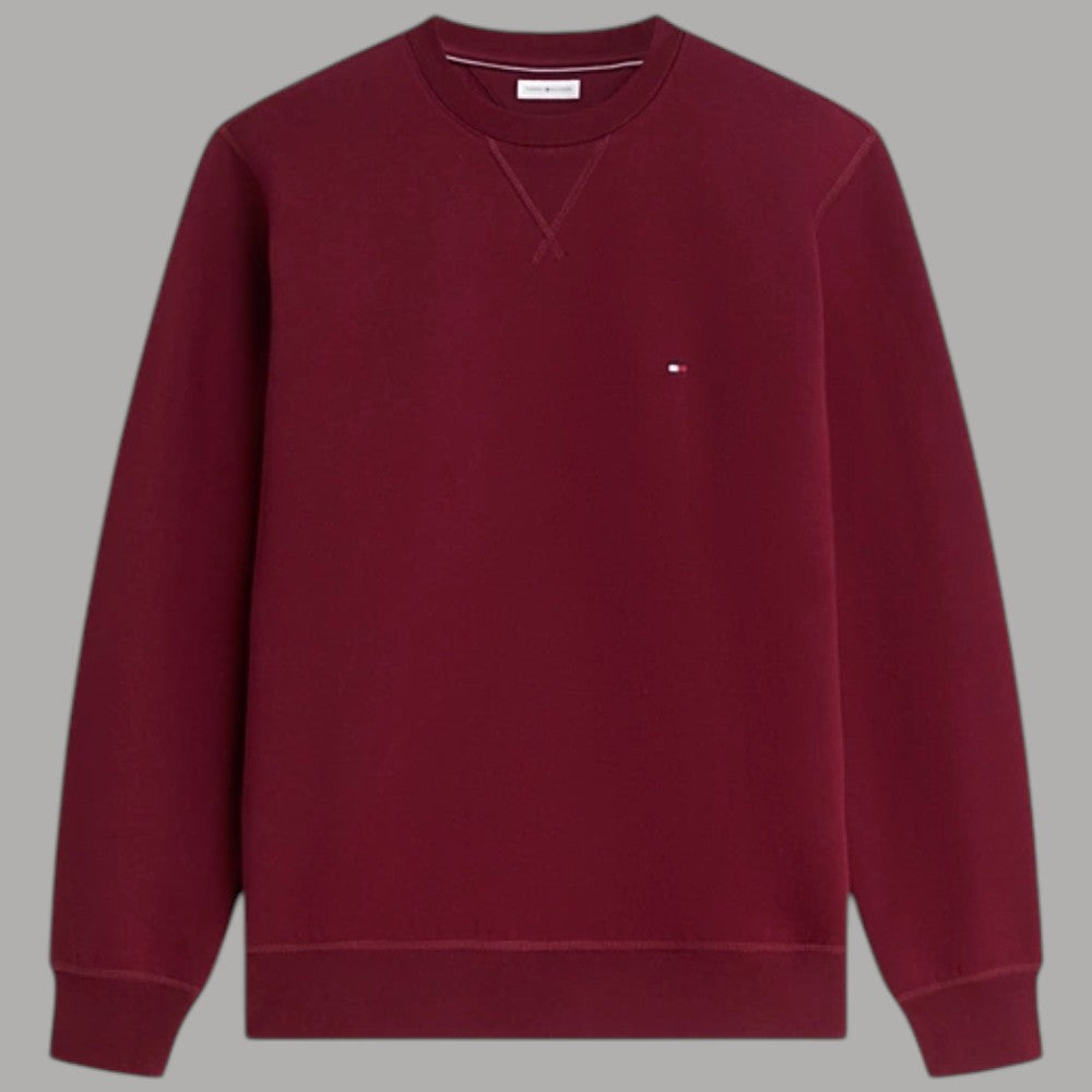 Felpa girocollo Tommy Hilfiger con piccolo logo sul petto