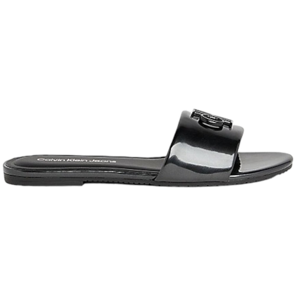 Calvin Klein Jeans flat sandal neri YW0YW01348 Sandali Calvin Klein Jeans