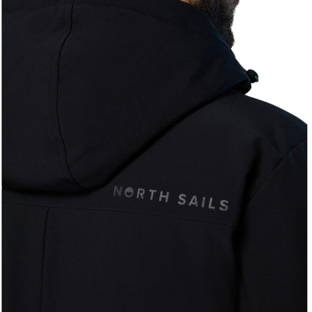 North Sails giacca parka giubbino nero Varberg 603309 Giubbini North Sails