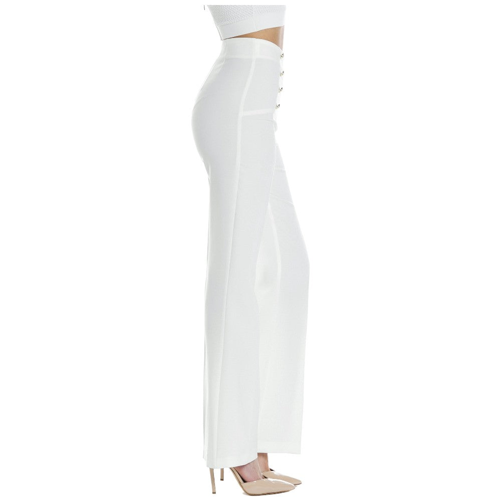Relish pantalone bianco vita alta NYX RDP2407006062 - Prodotti di Classe