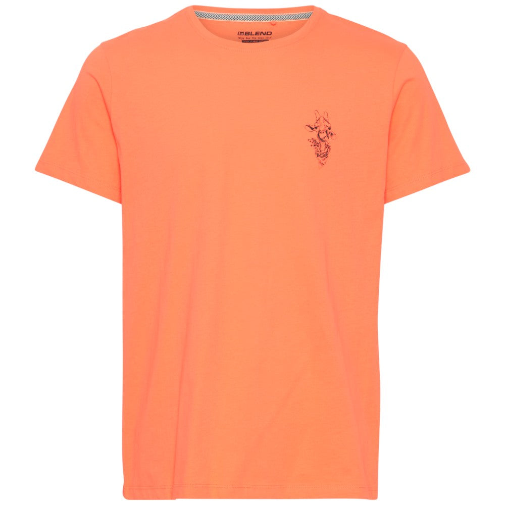 Blend t-shirt salmone con stampa 20716511 - Prodotti di Classe