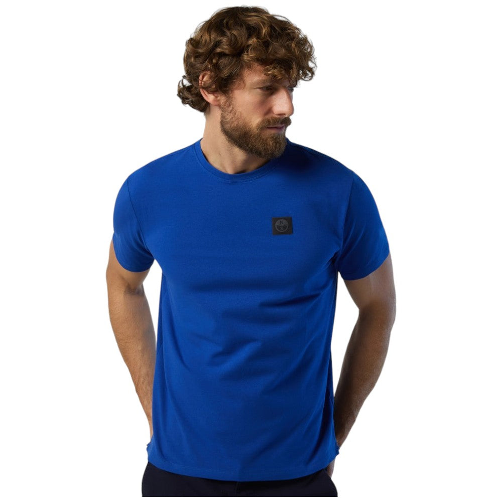 North Saisl t-shirt royal Basic Stretch 692981 - Prodotti di Classe