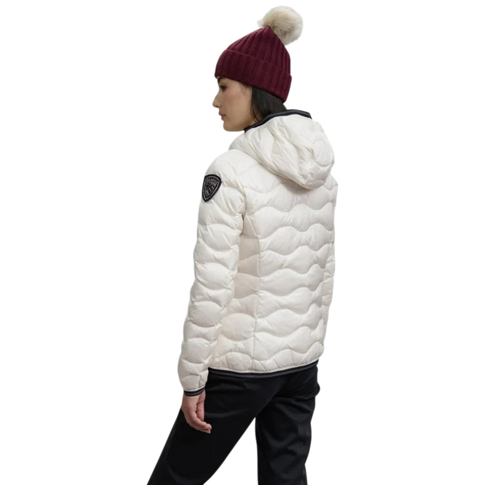 Blauer piumino bianco Camelia 25WBLDC03095 Giubbini Blauer