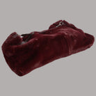 Borsa hobo Liu Jo in morbida eco pelliccia rossa con manico in pelle e dettagli metallici