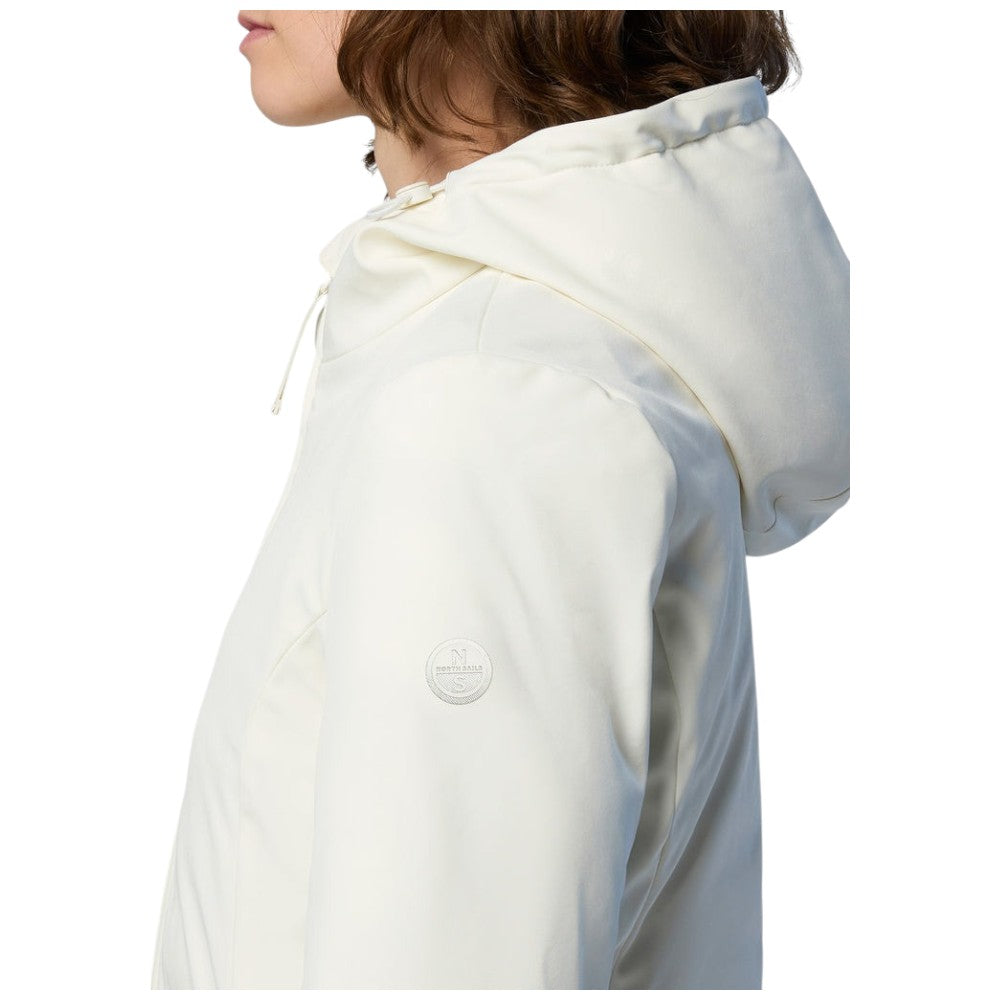 North Sails giacca lunga giubbino bianco Krystyna 010052 Giubbini North Sails