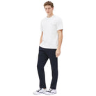 Tommy Hilfiger t-shirt avorio logo TH ricamato MW0MW39256Z00 T-shirt Tommy Hilfiger
