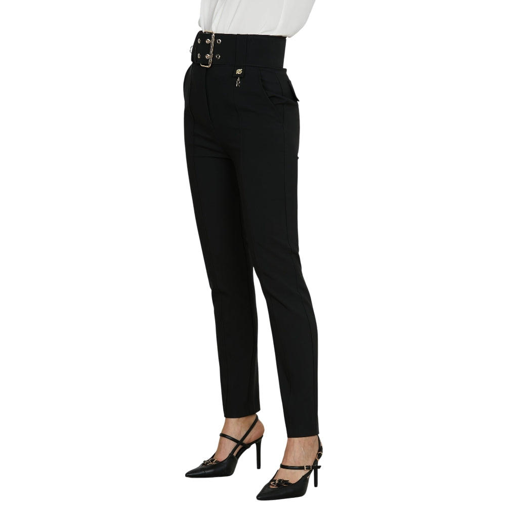 Relish pantalone nero con cinturone LOREM RDA2507006057 Pantaloni Relish