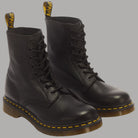 Stivali stringati Dr Martens 1460 Pascal in pelle Virginia neri con suola gialla