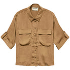 Vero Moda camicia marrone Fabiana 10292861 Camicie Vero Moda