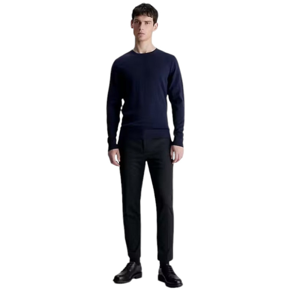 Calvin Klein maglioncino merino blu K10K109474CHW Maglieria Calvin Klein