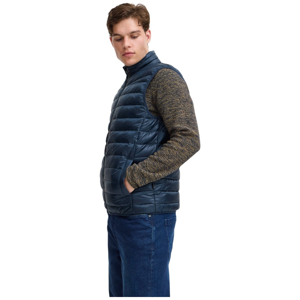 Blend gilet piumino smanicato blu 20717534 Giubbini Blend